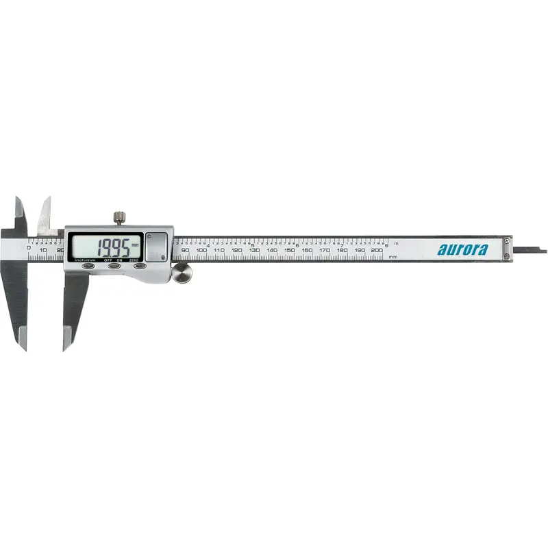 Electronic Digital Calipers, 0.001" (0.03 Mm) Resolution, 0" - 8" (0 Mm - 200 Mm) Range 1