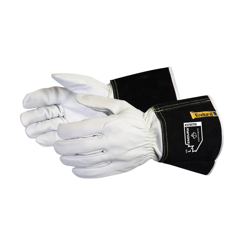 Endura® Welding Glove, Grain Goatskin, Size Small 1