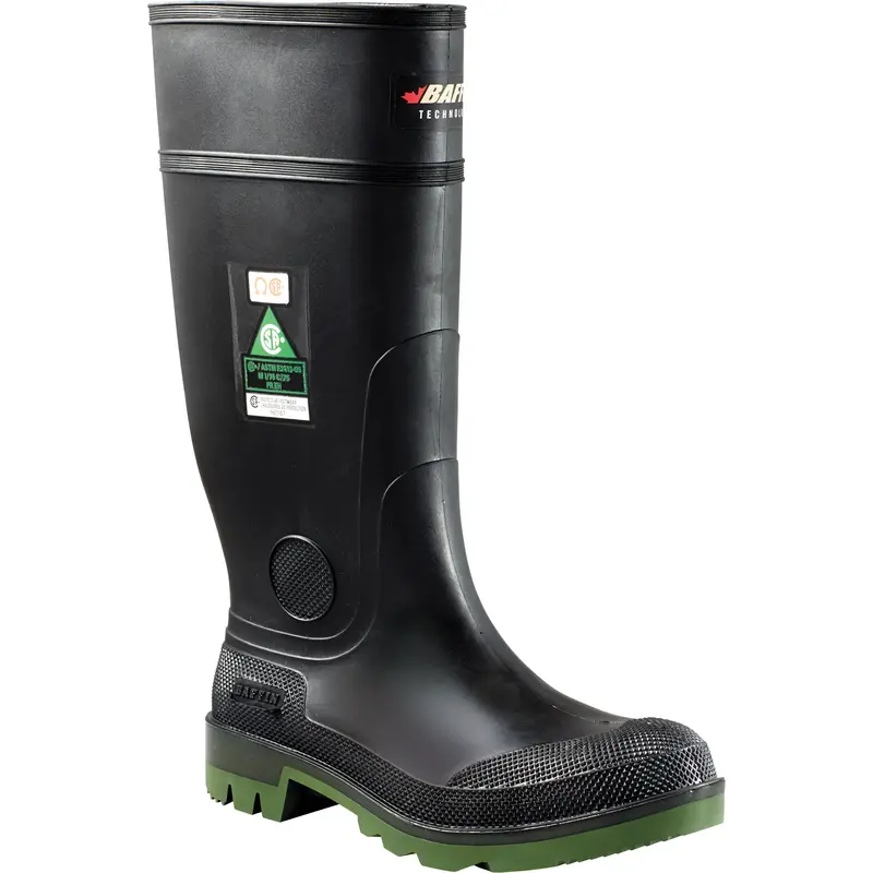 Enduro All Season Industrial Boots, Rubber, Steel Toe, Size 8, Puncture Resistant Sole 1