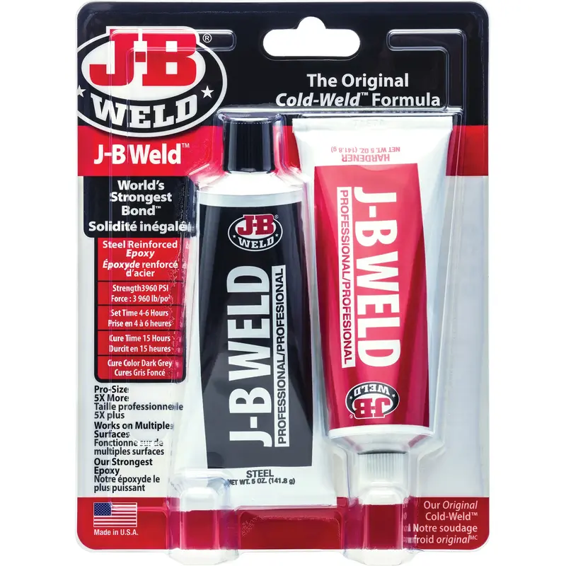 Epoxy, Two-Part, Tube, 10 Oz., Grey 1