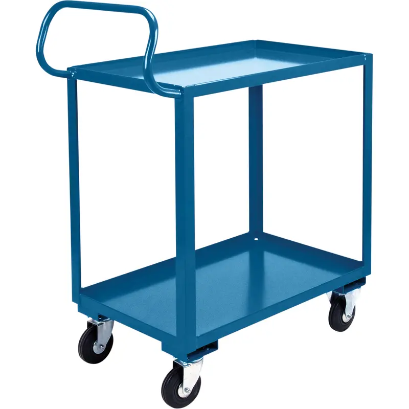 Ergonomic Shelf Truck, 800 Lbs. Capacity, Steel, 20" W X 37" H X 32" D, Lip Up 1