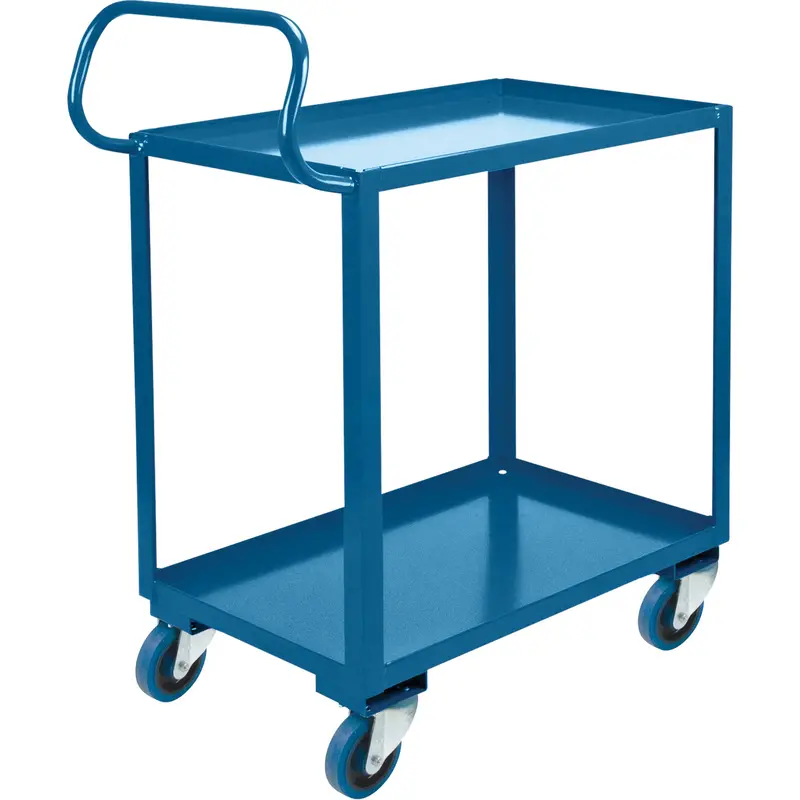Ergonomic Shelf Truck, 800 Lbs. Capacity, Steel, 20" W X 37" H X 32" D, Lip Up 1