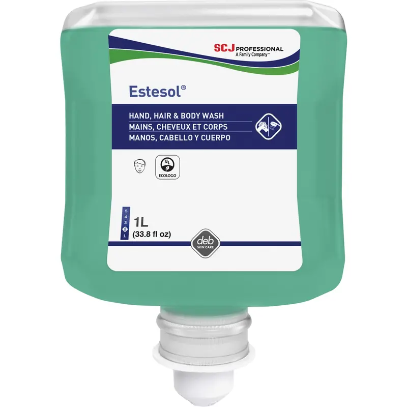 Estesol® Hand, Hair And Body Cleaner, 1 L, Rain Forest, Plastic Cartridge 1