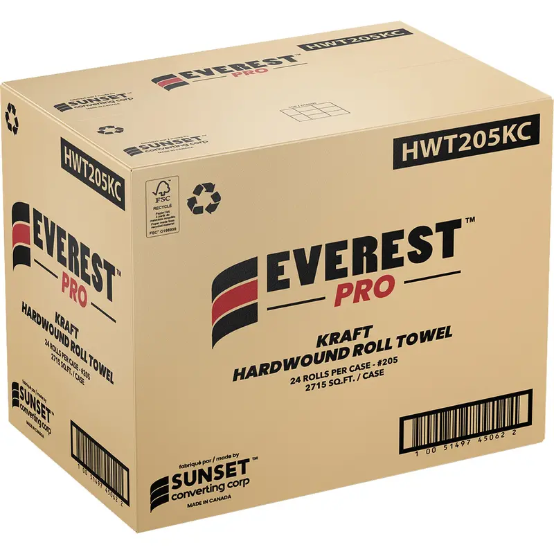 Everest™ Pro Kraft Hardwound Roll Towels, 1 Ply, Standard 1