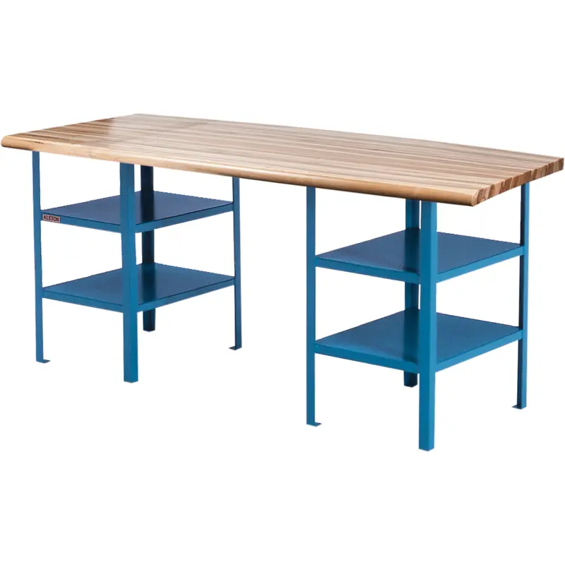 Extra Heavy-Duty Pedestal Workbench 1