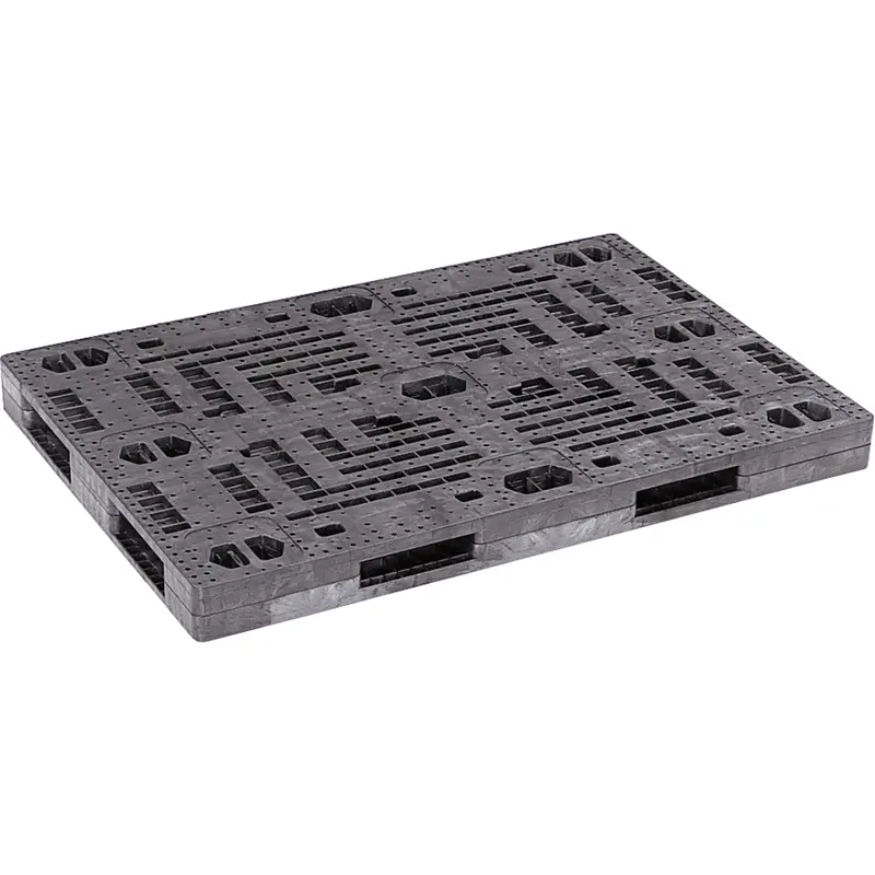 Extra-Long Stackable Pallets, 4-Way Entry, 72" L X 48" W X 5-4/5" H 1