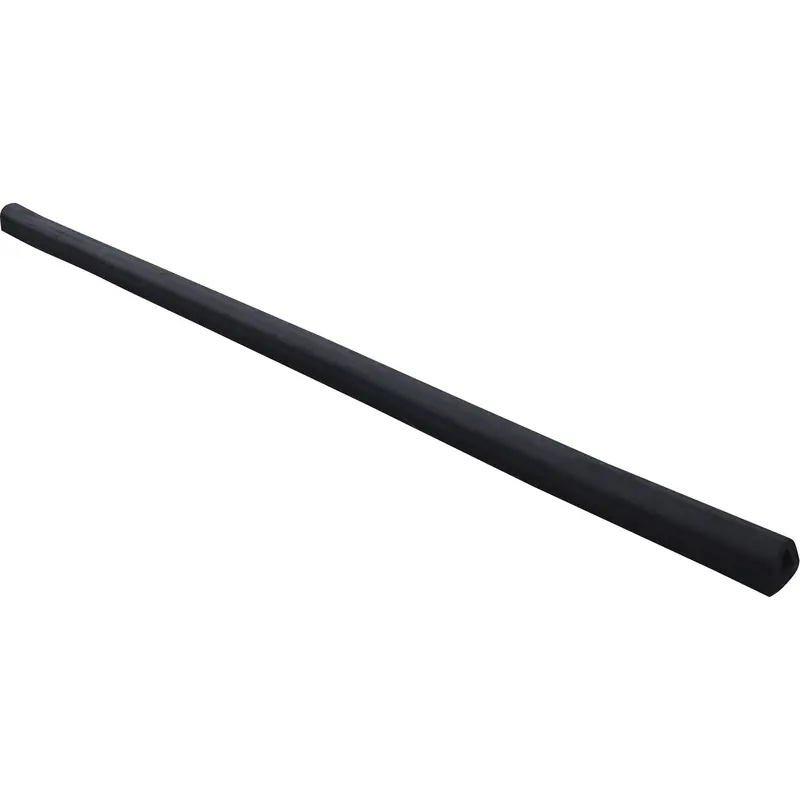 Extruded Rubber Bumper, Rubber, 4-1/8" W X 120" L X 3-7/8" D 1