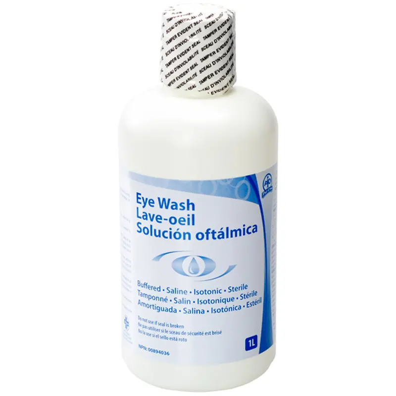 Eyewash Station Accessories - Eyewash Solution, 32 Oz. 1