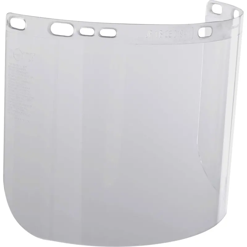 F20 Clear Moulded Faceshield 1