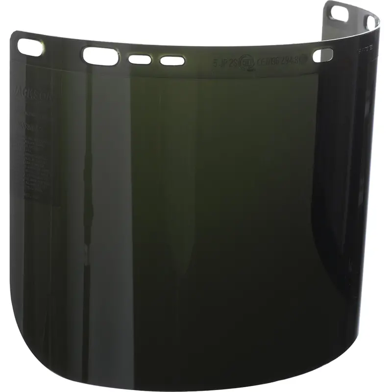 F50 Moulded Faceshield, Polycarbonate, 5.0 Tint 1