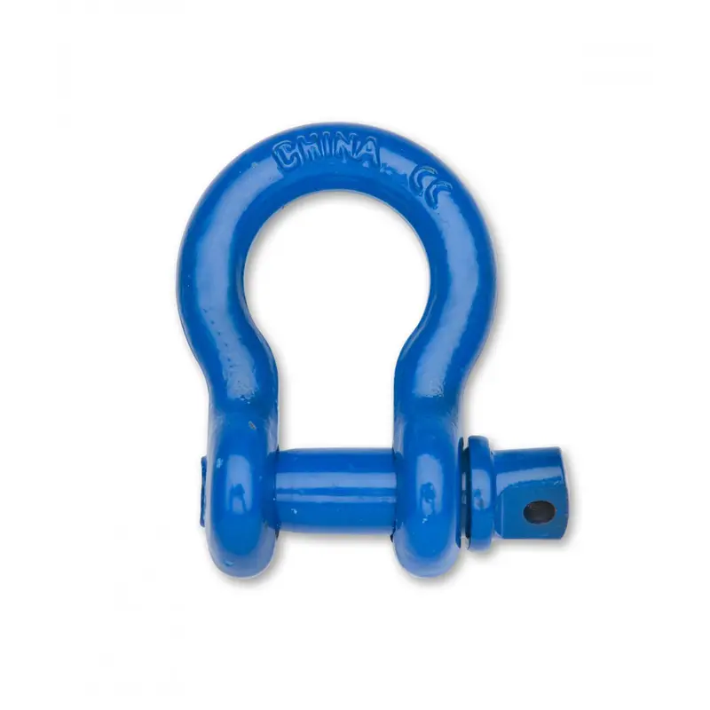 Farm Clevis Anchor Shackle, 3/8", Screw Pin, Coated 1
