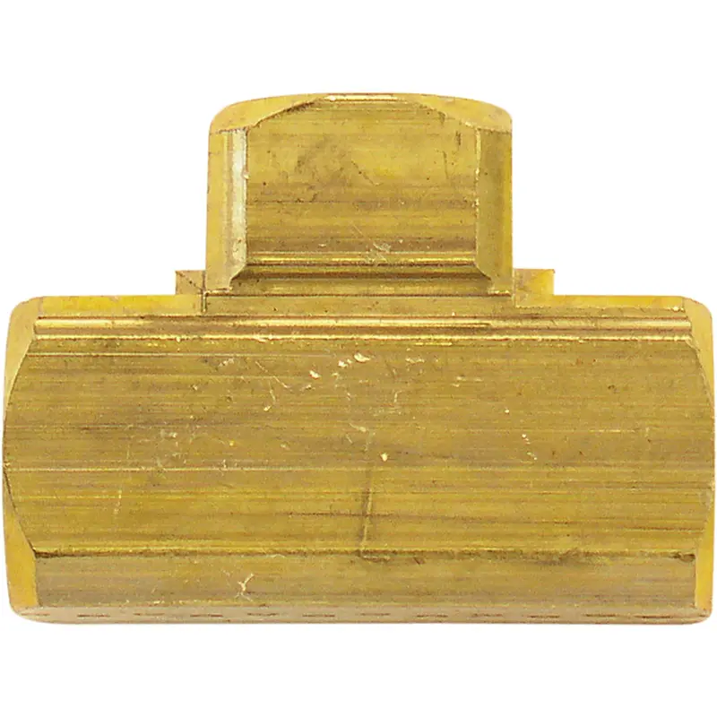 Female Pipe Tees, Brass, 1/4" 1