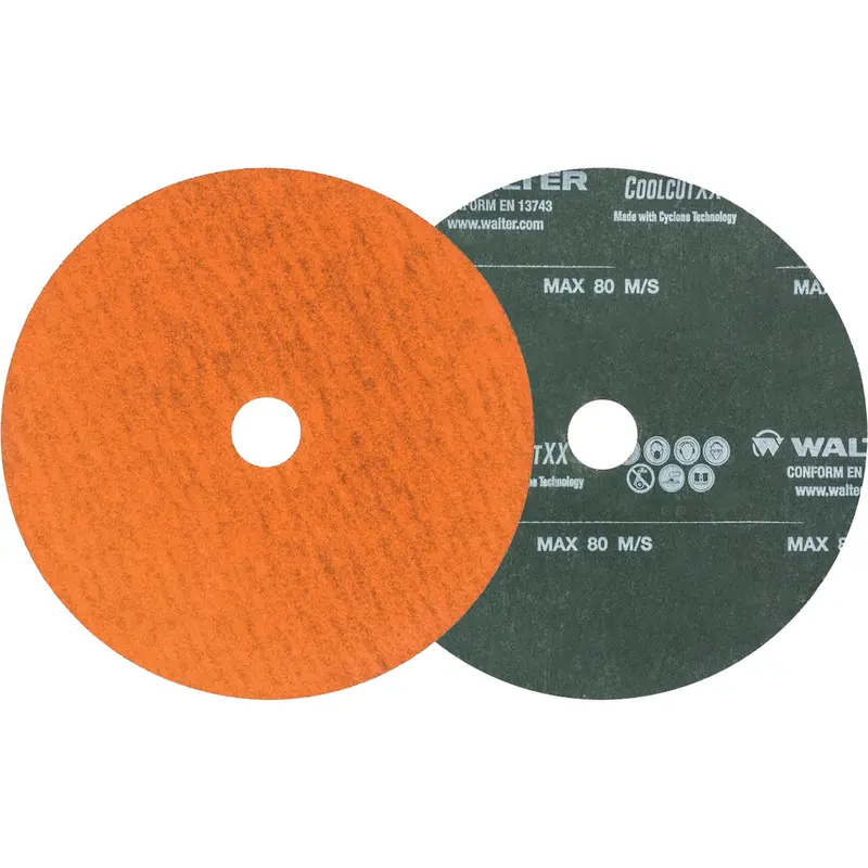 Fibre Discs - Coolcut™ Xx, Ceramic, 36, 5" Dia X 7/8" Arbor 1