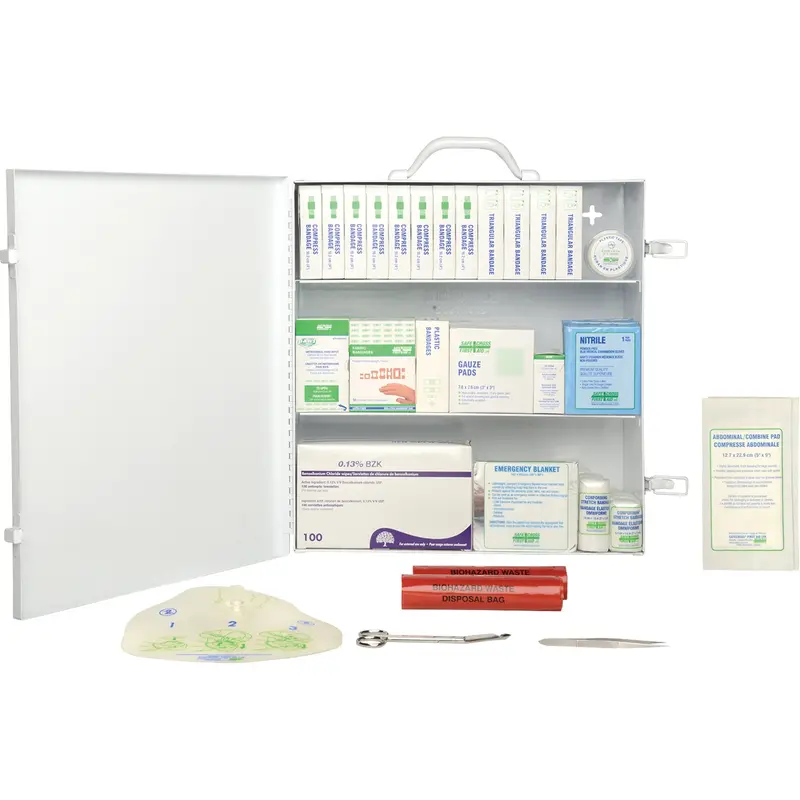 First Aid Kit, Meets Csa Z1220-17 Type 2 Low-Risk Environment, Large (51-100 Workers) 1