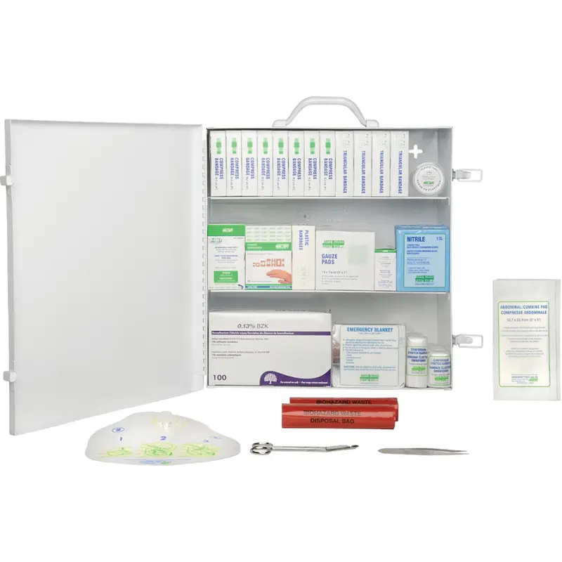 First Aid Kit, Meets Csa Z1220-17 Type 2 Low-Risk Environment, Large (51-100 Workers) 1