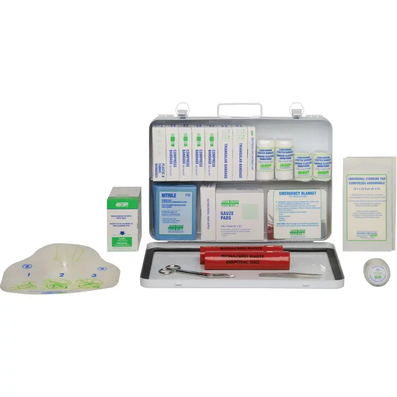 First Aid Kit, Meets Csa Z1220-17 Type 2 Low-Risk Environment, Medium (26-50 Workers) 1