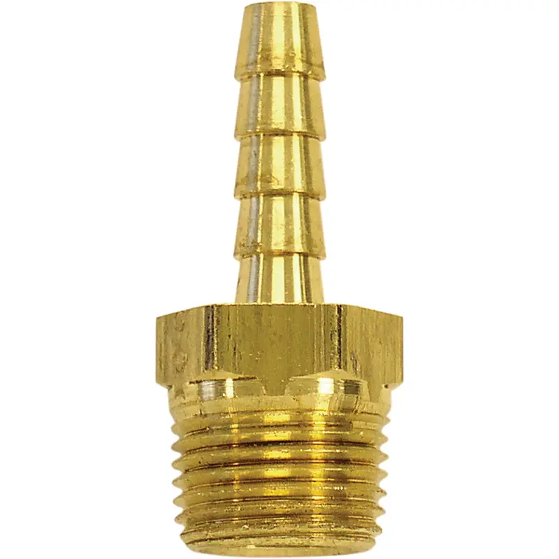 Fittings - Hose Barb To Male Pipes, Brass 1