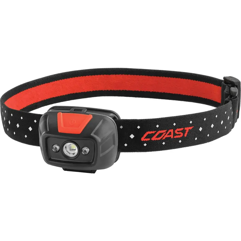 Fl19 Flood Beam Headlamp, Led, 330 Lumens, 3.25 Hrs. Run Time, Aaa Batteries 1