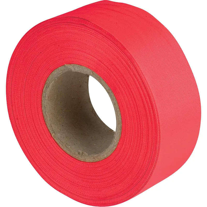 Flagging Tape, 1.2" W X 300' L, Red 1