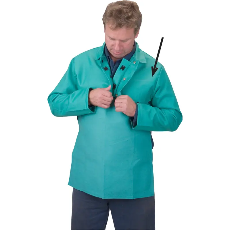 Flame Retardant Clothing, 3X-Large, Green 1
