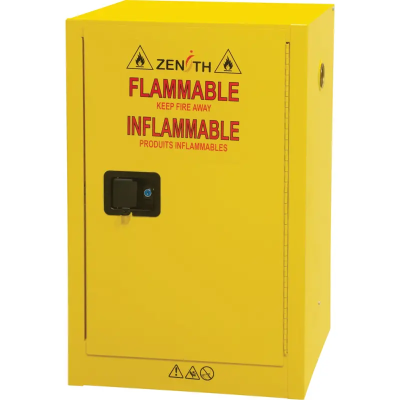 Flammable Aerosol Storage Cabinet, 12 Gal., 1 Door, 23" W X 35" H X 18" D 1