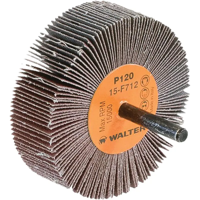 Flap Wheels-Coolcut™ Flap Wheels, Aluminum Oxide, 120 Grit, 3" X 1" X 1/4" 1