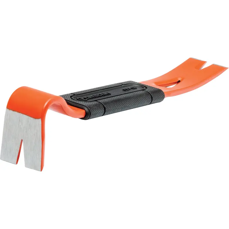 Flat Pry Bar With Grip, 1-1/4" W, 7" L 1