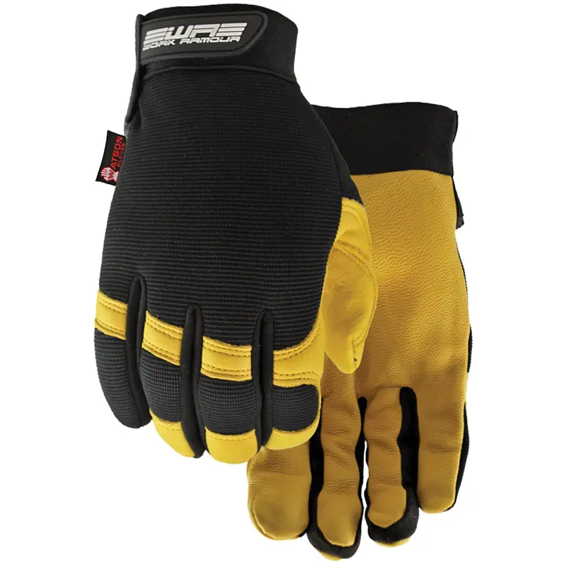 Flextime™ Water Resistant Gloves, Grain Goatskin Palm, Size Large 1