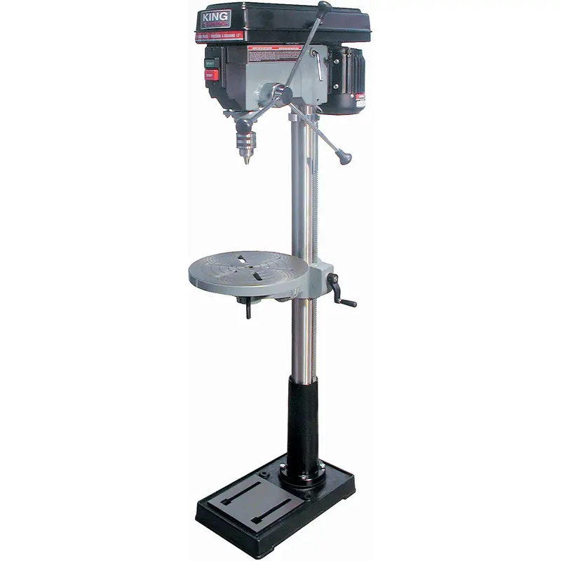 Floor Drill Presses, 17", 5/8" Chuck, 3400 Rpm 1