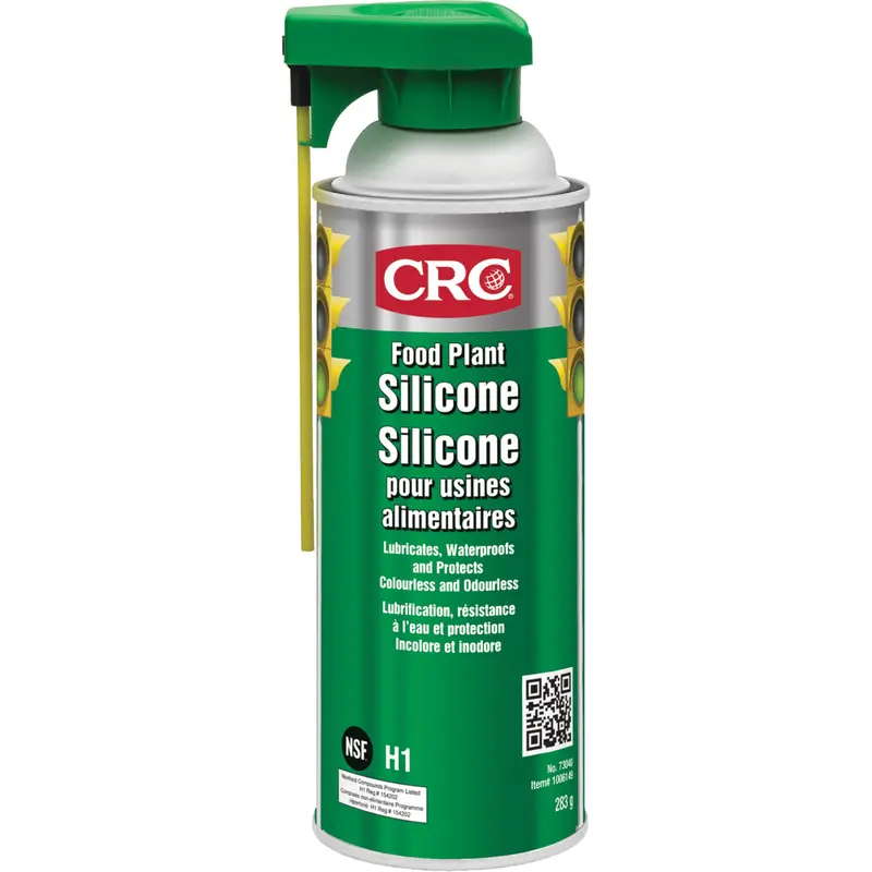 Food Plant Silicone Lubricants, Aerosol Can 1