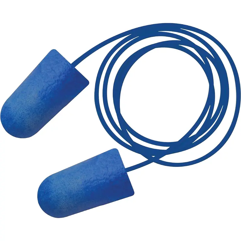 Food Pro Bullet™ Biosoft™ Biobased Metal Detectable Earplugs, Corded, One-Size, Bulk - Box, 32 Nrr Db 1
