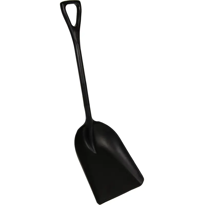 Food Processing Shovel, 13-1/4" X 6-3/5" Blade, 42-1/2" Length, Plastic, Black 1