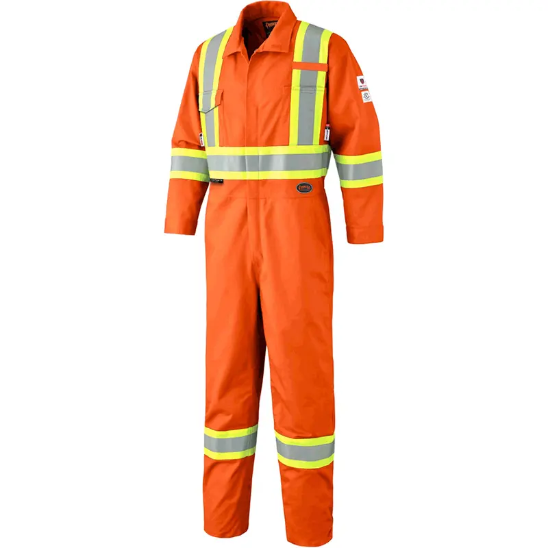 Fr Hi-Vis Safety Coveralls 1