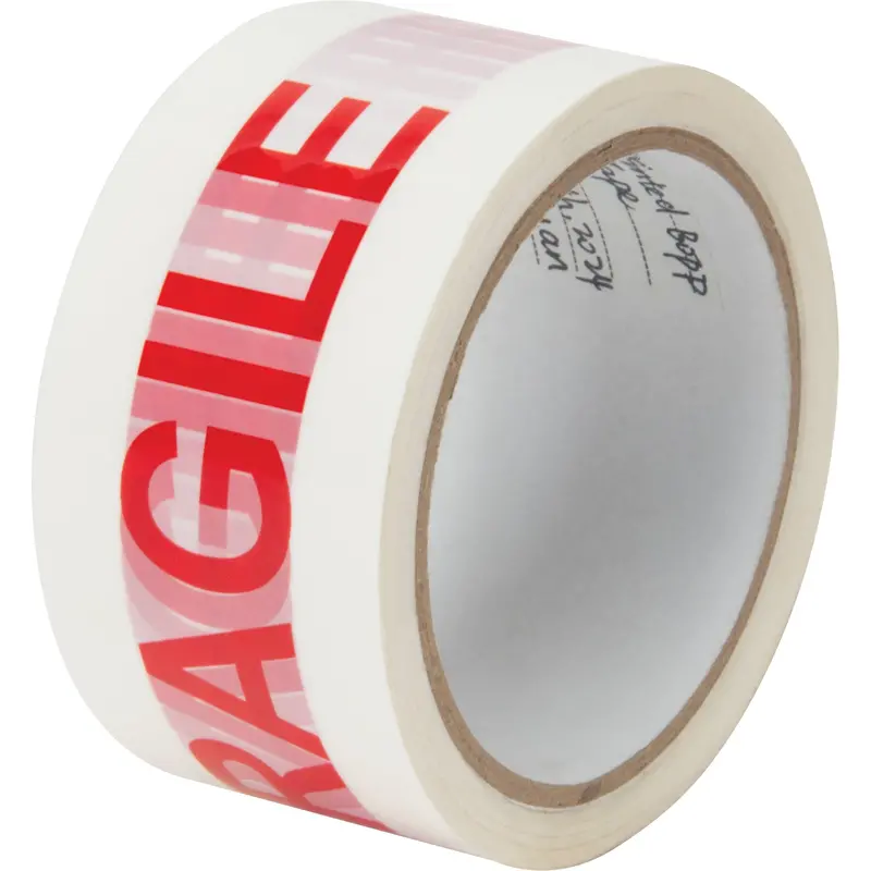 "Fragile" Box Sealing Tape, Hot Melt Adhesive, 2 Mils, 48 Mm (2") X 100 M (328') 1