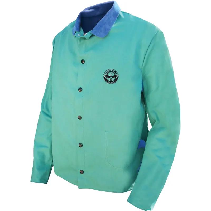 Gander Brand Banox® Fr Full Jacket, Cotton/Leather, 2X-Large, Green 1