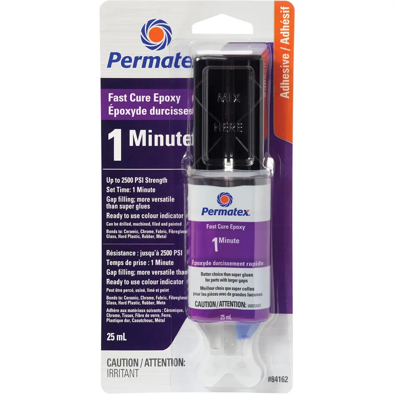 Gel Epoxy, 25 Ml, Syringe, Two-Part, Clear 1