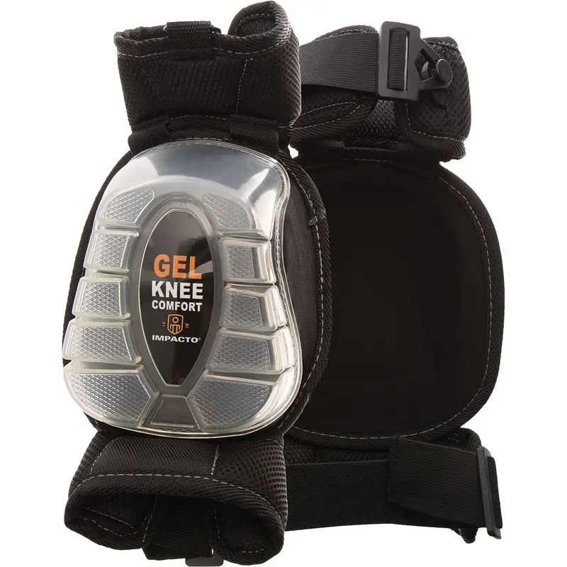 Gel-Pro Articulating Knee Pads, Buckle Style, Plastic Caps, Gel Pads 1