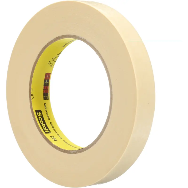 General-Purpose Masking Tape 234, 18 Mm (3/4") X 55 M (180'), Tan 1