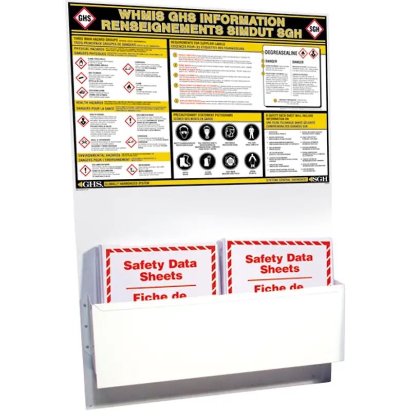 Ghs Information Stations, English & French, Binders Included 1