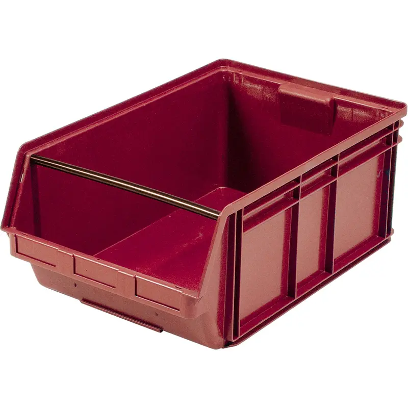 Giant Stacking Containers, 18.375" W X 29" D X 11.875" H, Red 1
