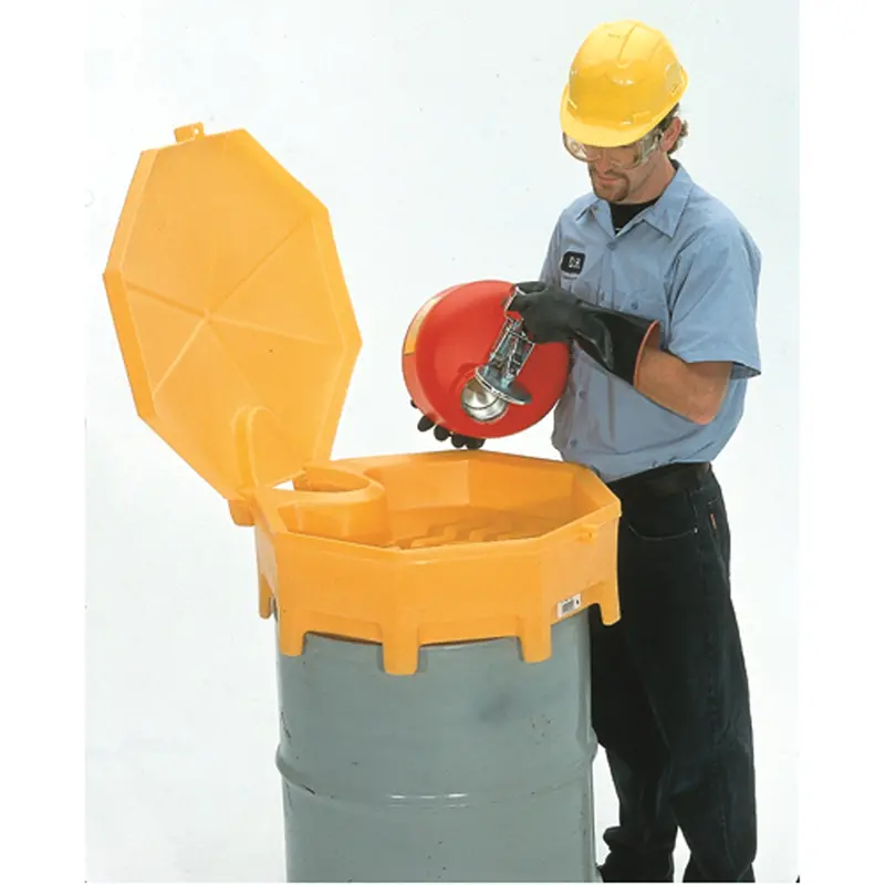 Global Ultra-Drum Funnel With Cover, 5 Gal. 1