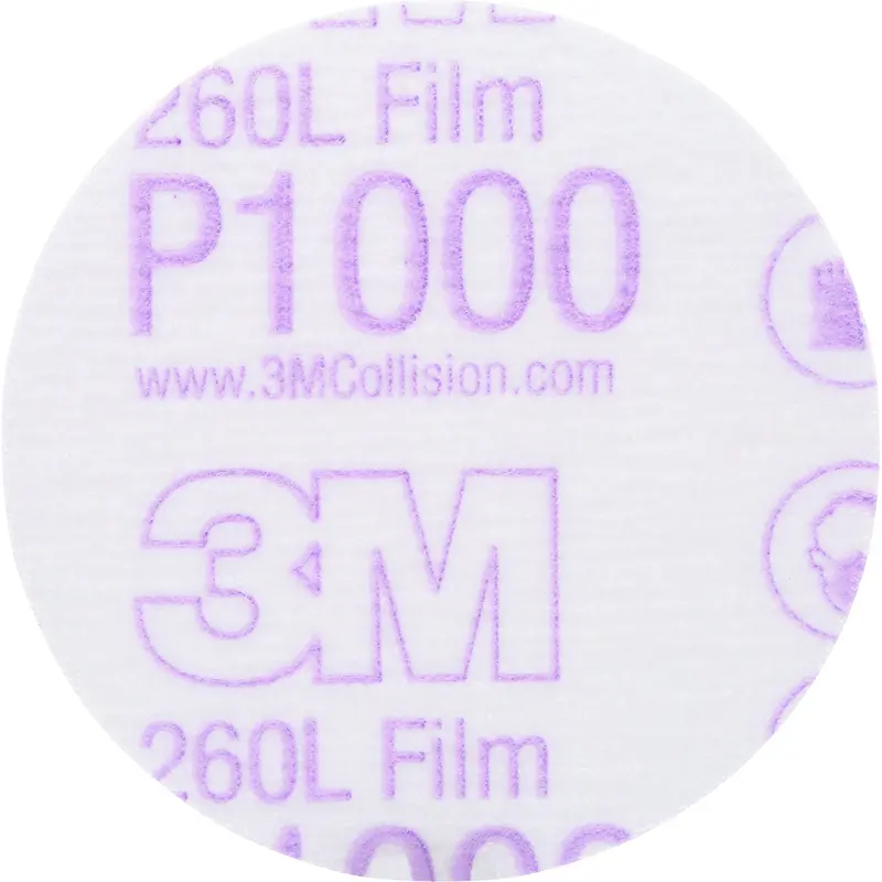 Gold Hookit™ Disc, 3" Dia., P1000 Grit, Aluminum Oxide, C-Weight 1