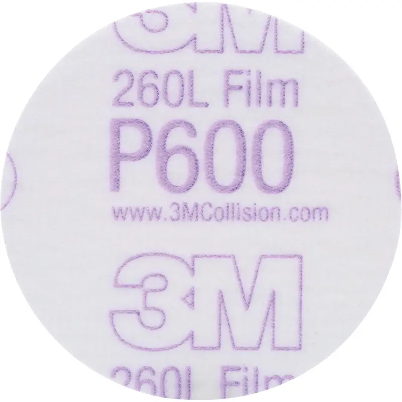 Gold Hookit™ Disc, 3" Dia., P600 Grit, Aluminum Oxide, C-Weight 1
