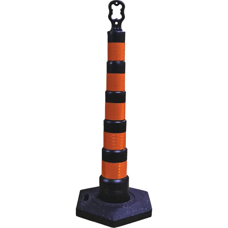 Grip N Go™ Trim Line Channelizers, 49" High, Black 1