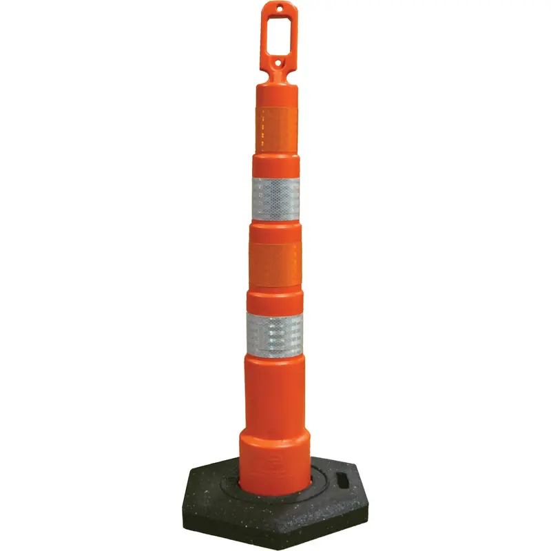 Grip N Go™ Trim Line Channelizers, 49" High, Orange 1