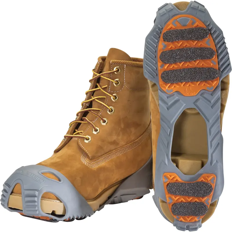 Grips-Lite® Transitional Traction® Ice Cleats, Aluminum Oxide, Grit Traction, Large 1