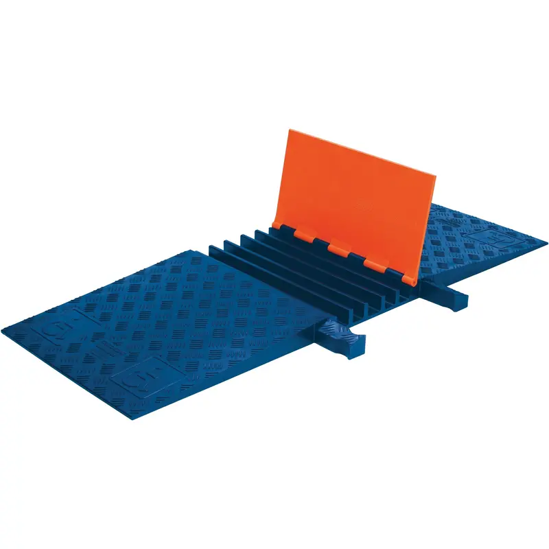 Guard Dog® Cable Protector, 5 Channels, 20" L X 50" W X 1.88" H 1