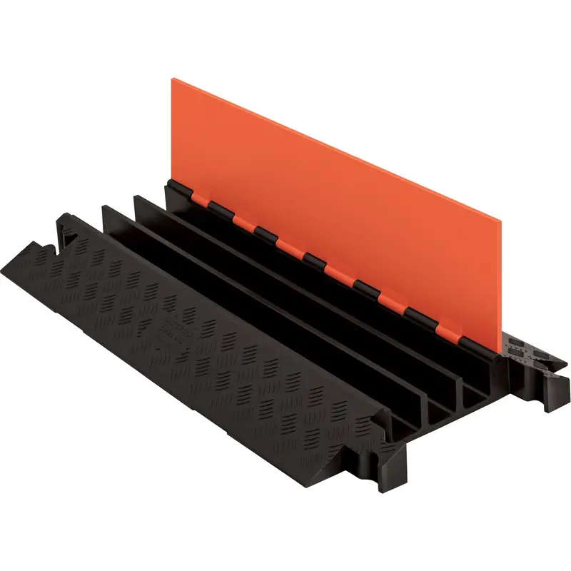 Guard Dog® General Purpose Cable Protector, 3 Channels, 36" L X 20" W X 3" H 1