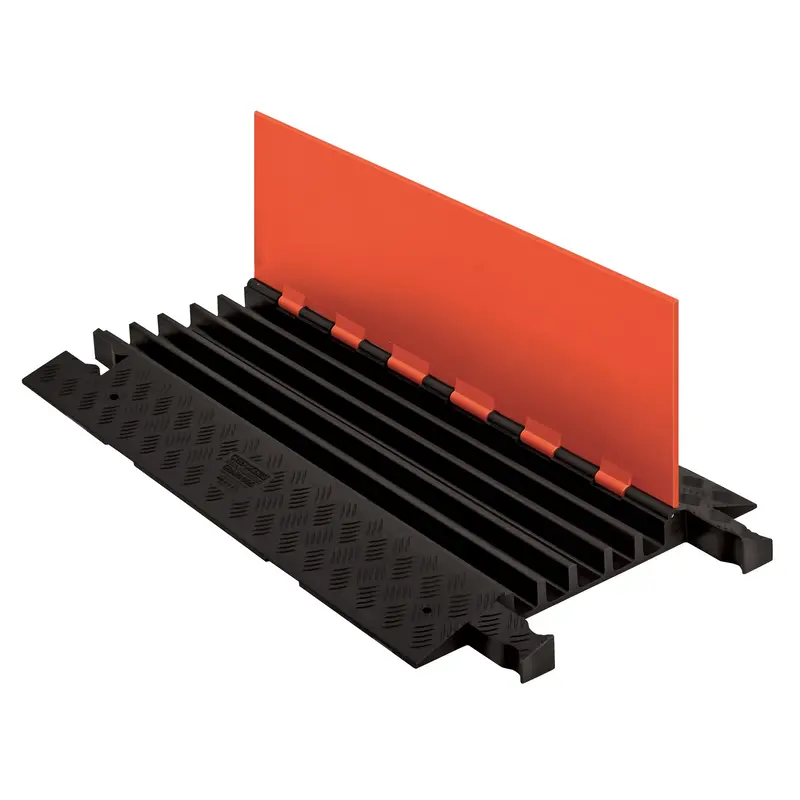 Guard Dog® General Purpose Cable Protector, 5 Channels, 36" L X 19.75" W X 1.875" H 1