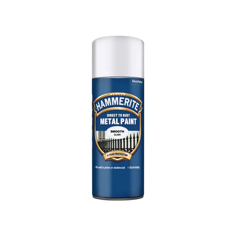 Hammerite Smooth White Metal Paint 400Ml 1